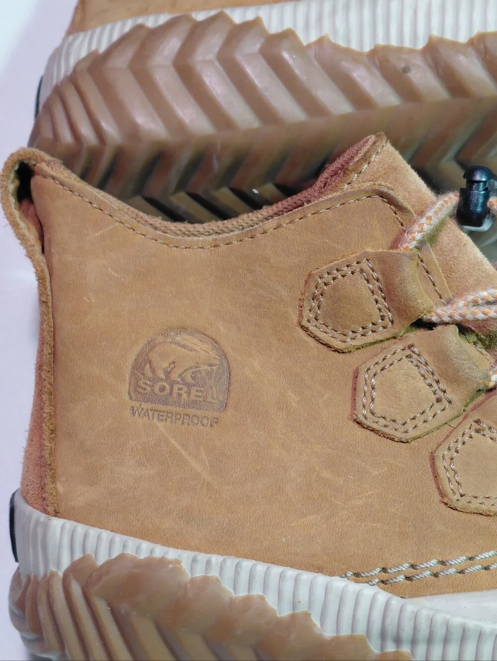 SOREL Kids Out 'N About Plus Waterproof Duck Boots NWOB Sz 3M